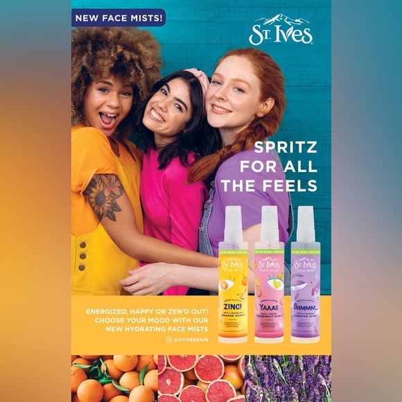 🍊 ST. IVES ENERGIZING ORANGE FACIAL SPRITZ 🍊 - Picture 3 of 5